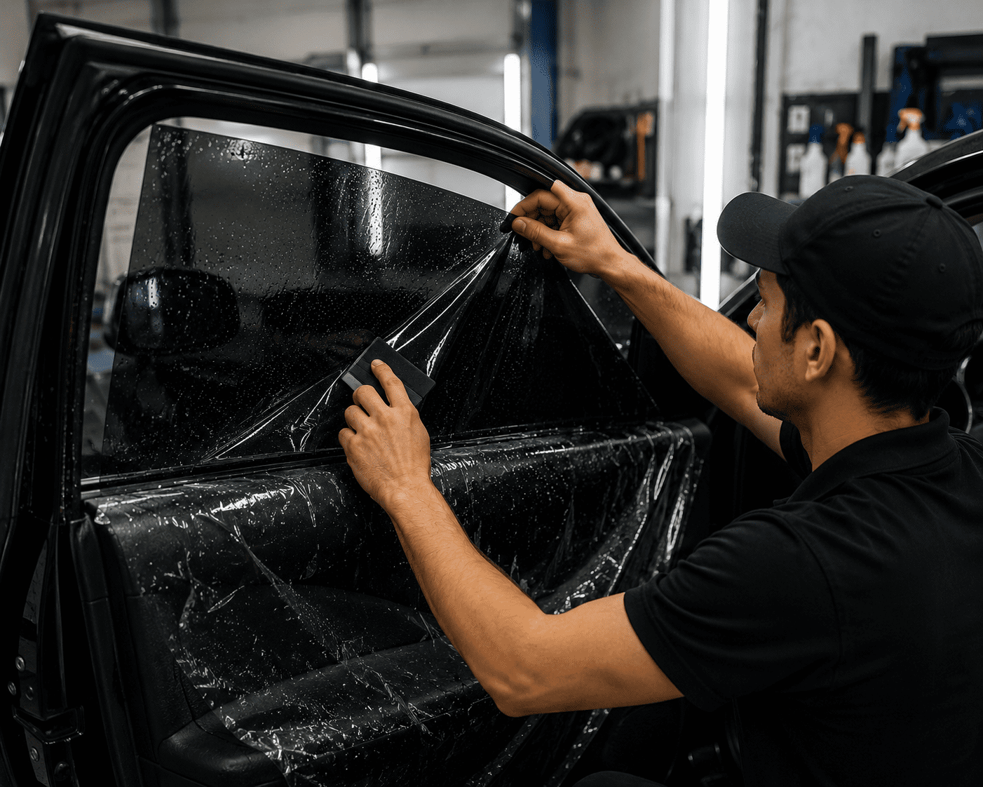 Car window tinting service category
