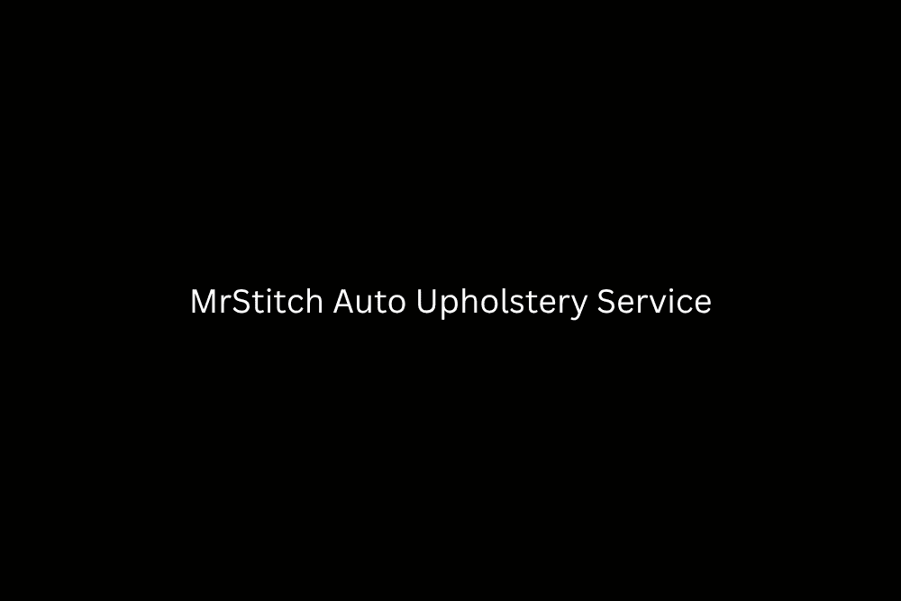 Mr. Stitch Upholstery Service